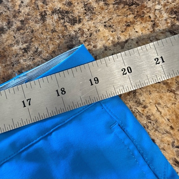 Puma Dry Cell Short Performance Mens Size 38 Aqua Blue Golf Outdoor Activity - Picture 7 of 12